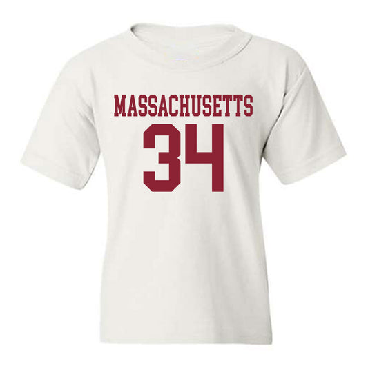 UMass - NCAA Football : Payton Andrade - Youth T-Shirt-0