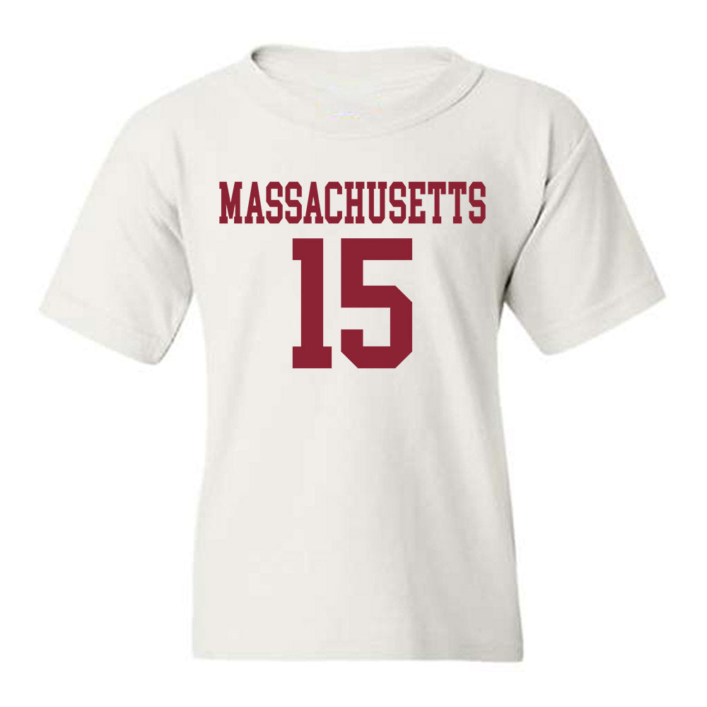 UMass - NCAA Football : Tavian Dashiell - Youth T-Shirt-0
