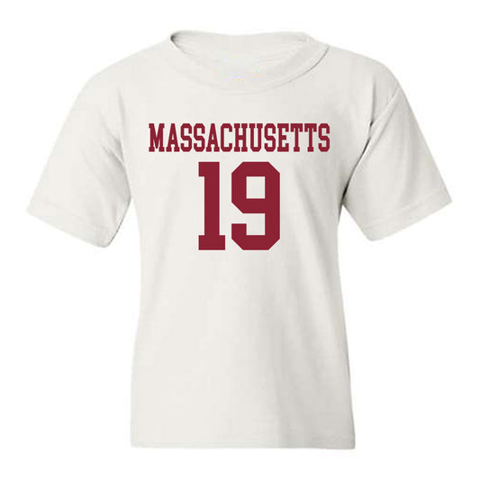 UMass - NCAA Football : Jabari Lewis - Youth T-Shirt-0