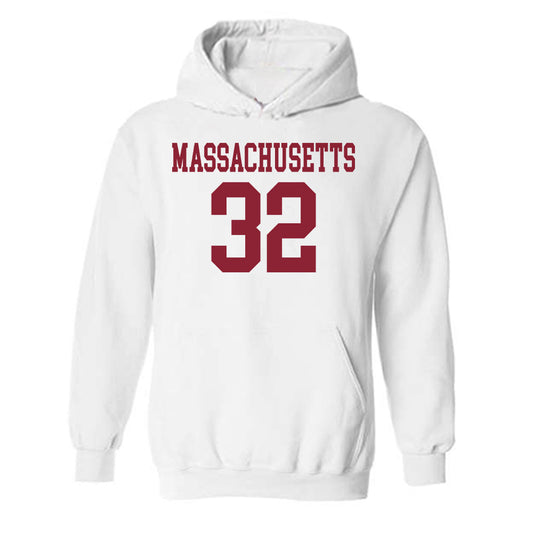 UMass - NCAA Football : Jackson Paradis - Hooded Sweatshirt-0