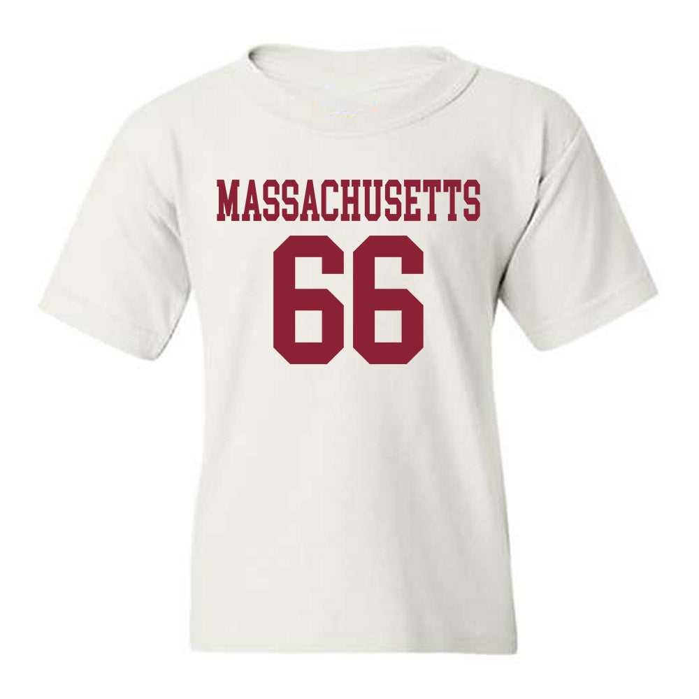 UMass - NCAA Football : Greg Knox - Youth T-Shirt-0