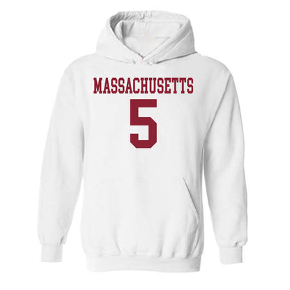 UMass - NCAA Football : William "Pop" Watson III - Hooded Sweatshirt-0