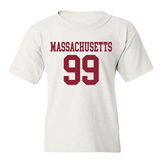 UMass - NCAA Football : Derek Morris - Youth T-Shirt-0