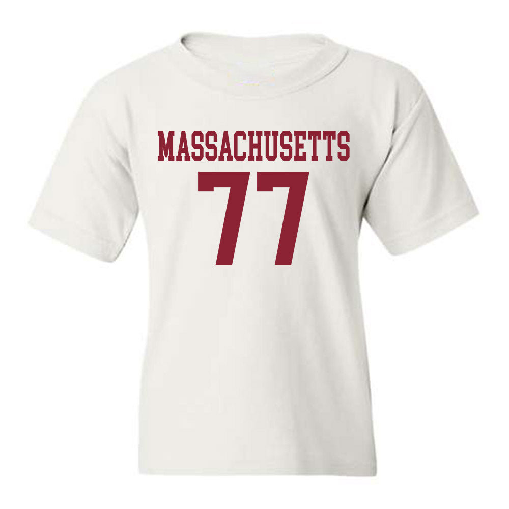 UMass - NCAA Football : Jaxon King - Youth T-Shirt