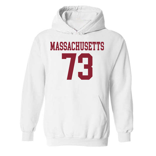 UMass - NCAA Football : Zachary Franks - Hooded Sweatshirt-0