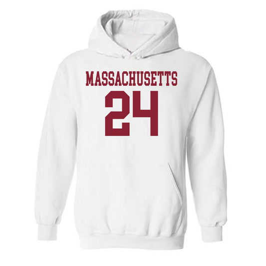 UMass - NCAA Football : Ted Mondesir - Hooded Sweatshirt-0