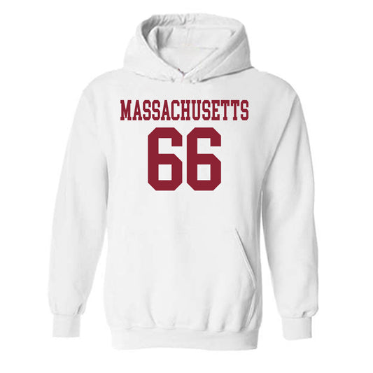 UMass - NCAA Football : Greg Knox - Hooded Sweatshirt-0