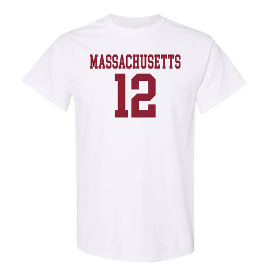 UMass - NCAA Football : David Moore Jr - T-Shirt-0