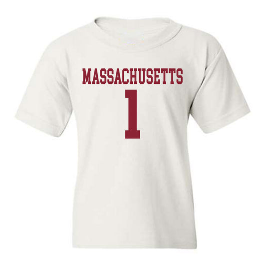 UMass - NCAA Football : Joseph Griffin Jr. - Youth T-Shirt-0