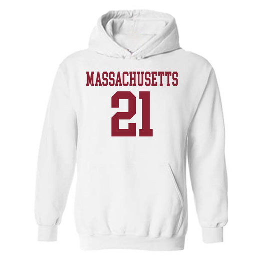 UMass - NCAA Football : Terron Johnson - Hooded Sweatshirt-0