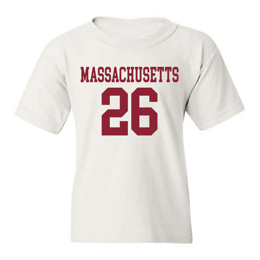 UMass - NCAA Football : Charlie Arvanigian - Youth T-Shirt-0