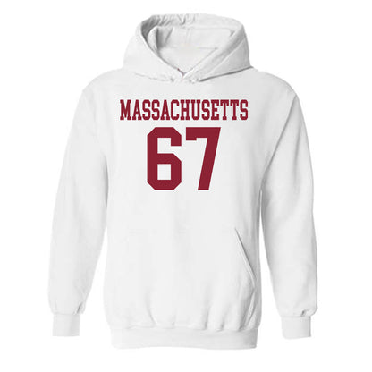 UMass - NCAA Football : William Mcnamara - Hooded Sweatshirt-0