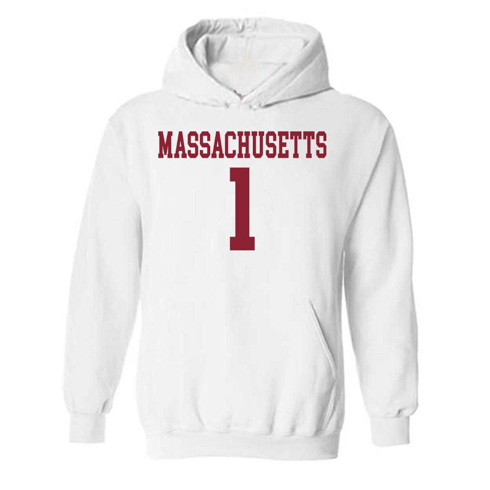 UMass - NCAA Football : DD Snyder - Hooded Sweatshirt-0