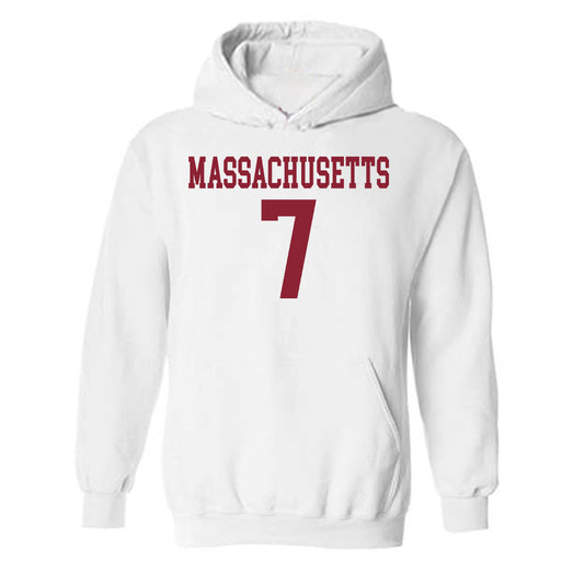 UMass - NCAA Football : Will Perry - Hooded Sweatshirt-0