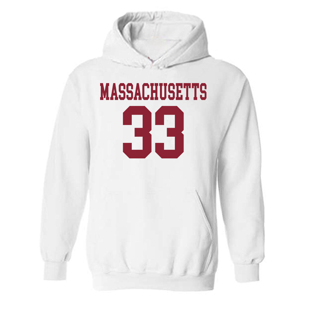 UMass - NCAA Football : Seamus McIntyre - Hooded Sweatshirt-0