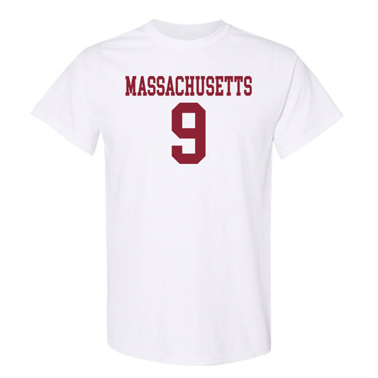 UMass - NCAA Football : Justin Krueger - T-Shirt-0