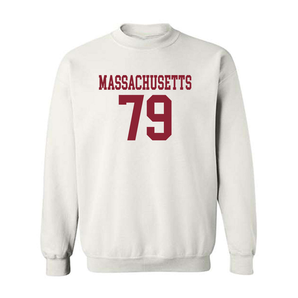 UMass - NCAA Football : Aitor Urionabarrenechea - Crewneck Sweatshirt-0