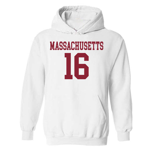 UMass - NCAA Football : Kendric Council - Hooded Sweatshirt-0