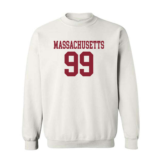 UMass - NCAA Football : Derek Morris - Crewneck Sweatshirt-0
