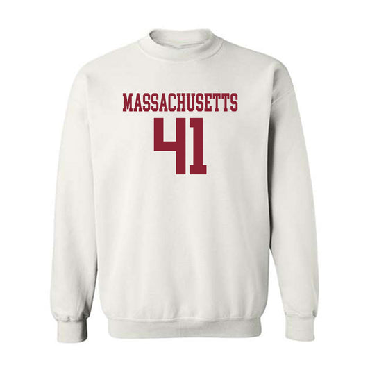 UMass - NCAA Football : Grant Mills - Crewneck Sweatshirt-0