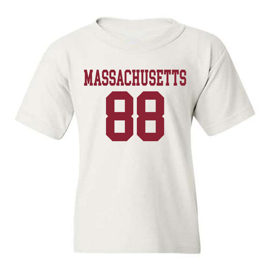 UMass - NCAA Football : Samuel Mulbah - Youth T-Shirt-0