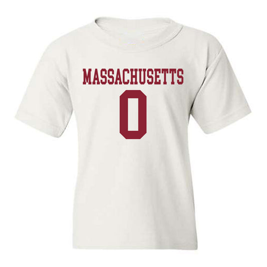 UMass - NCAA Football : Jordan Washington - Youth T-Shirt-0
