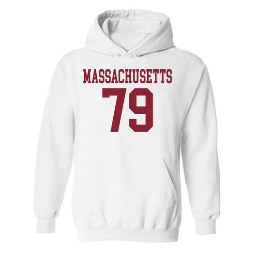 UMass - NCAA Football : Aitor Urionabarrenechea - Hooded Sweatshirt-0