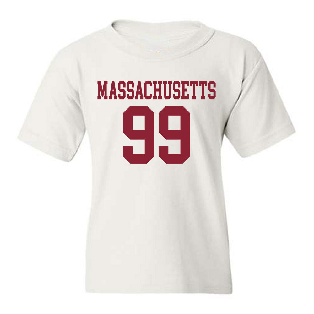 UMass - NCAA Football : Kamarion Thomas - Youth T-Shirt-0
