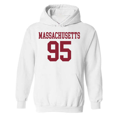 UMass - NCAA Football : Hollis Dirstine - Hooded Sweatshirt-0