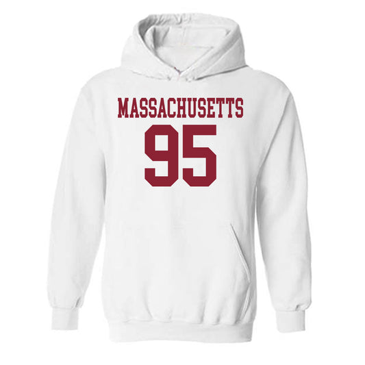 UMass - NCAA Football : Hollis Dirstine - Hooded Sweatshirt-0