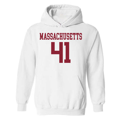 UMass - NCAA Football : Grant Mills - Hooded Sweatshirt-0