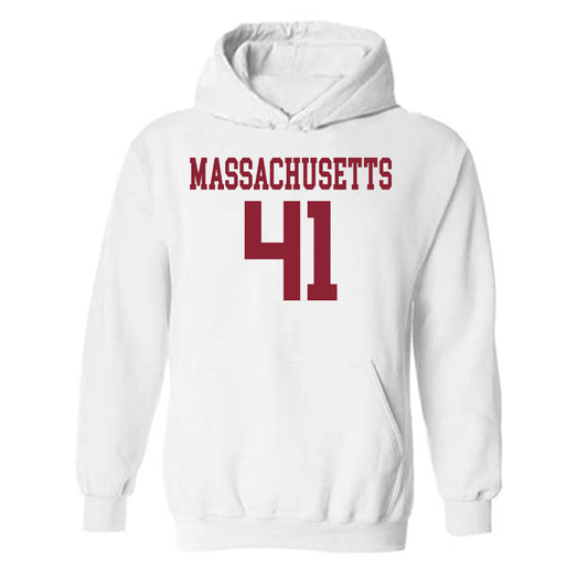 UMass - NCAA Football : Grant Mills - Hooded Sweatshirt-0