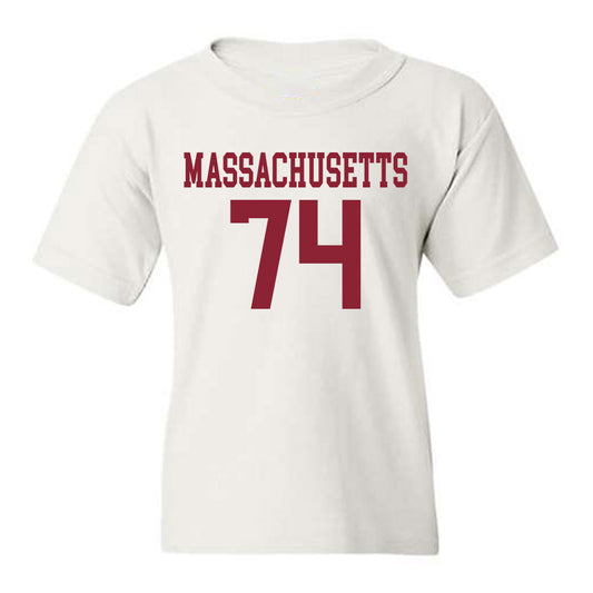 UMass - NCAA Football : Jake McGrath - Youth T-Shirt-0