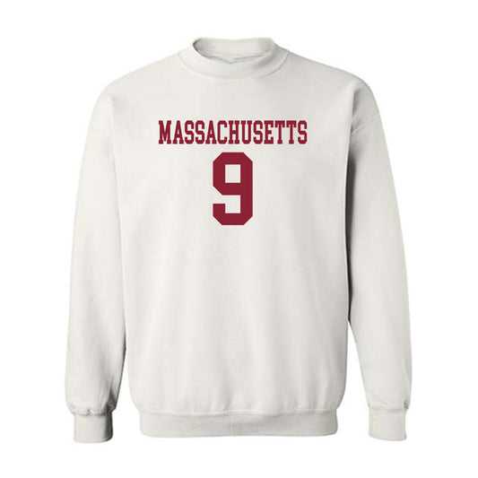 UMass - NCAA Football : Justin Krueger - Crewneck Sweatshirt-0