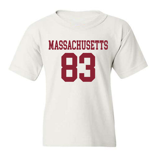 UMass - NCAA Football : Reece Adkins - Youth T-Shirt-0