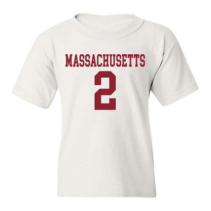 UMass - NCAA Football : Joshua Nobles - Youth T-Shirt-0