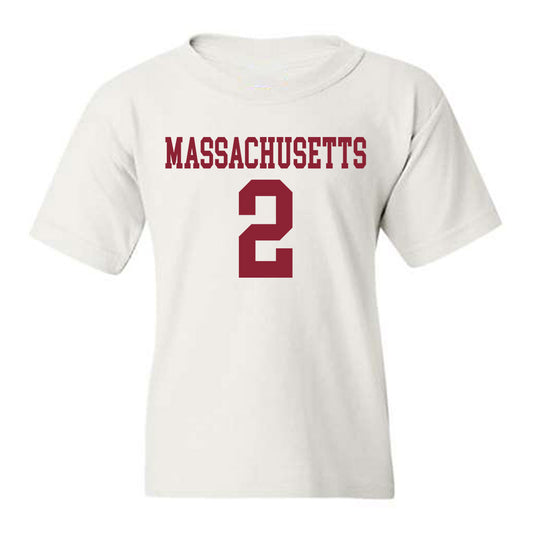 UMass - NCAA Football : Joshua Nobles - Youth T-Shirt-0