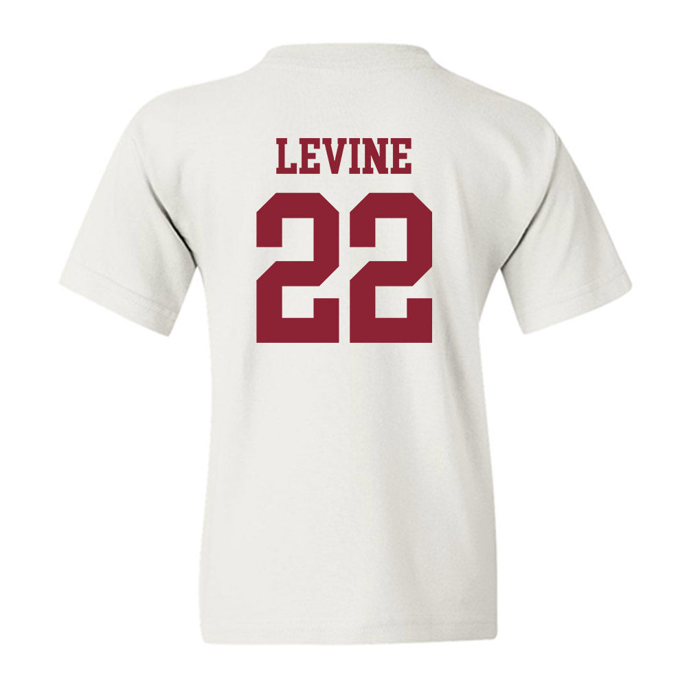 UMass - NCAA Baseball : Jack Levine - Sports Shersey Youth T-Shirt-1