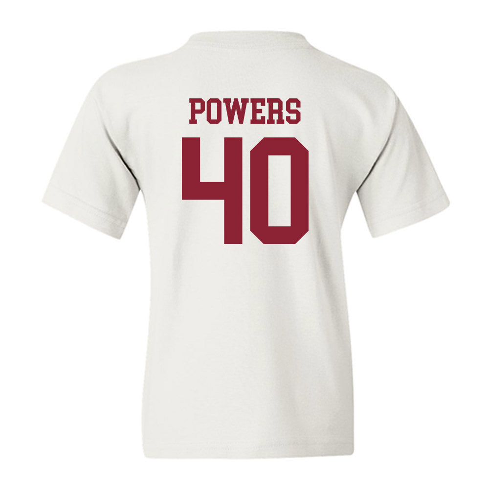 UMass - NCAA Baseball : Callen Powers - Sports Shersey Youth T-Shirt-1
