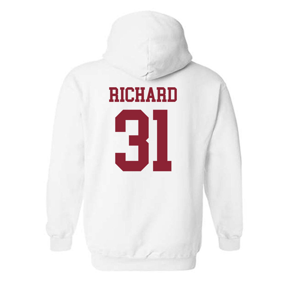 UMass - NCAA Baseball : Jackson Richard - Sports Shersey Hooded Sweatshirt-1