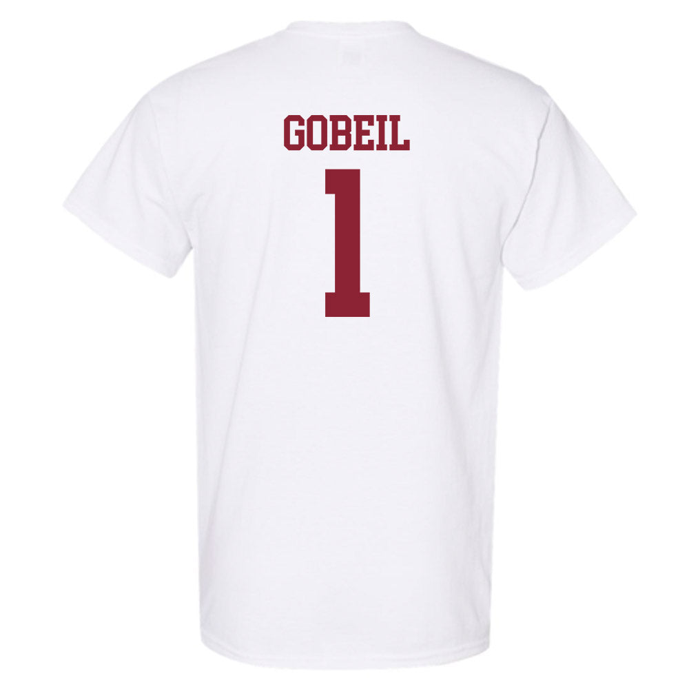 UMass - NCAA Baseball : Dean Gobeil - Sports Shersey T-Shirt-1