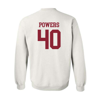 UMass - NCAA Baseball : Callen Powers - Sports Shersey Crewneck Sweatshirt-1
