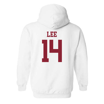 UMass - NCAA Baseball : Lorcan Lee - Sports Shersey Hooded Sweatshirt-1
