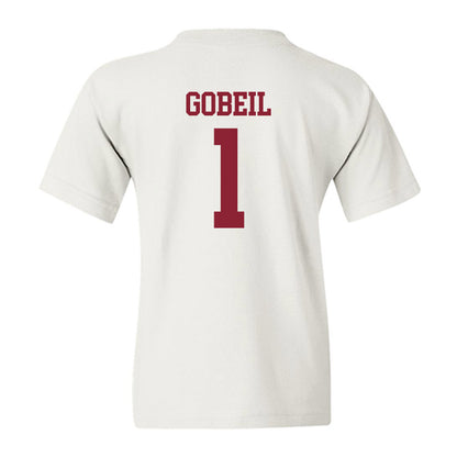 UMass - NCAA Baseball : Dean Gobeil - Sports Shersey Youth T-Shirt-1