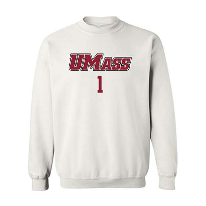UMass - NCAA Baseball : Dean Gobeil - Sports Shersey Crewneck Sweatshirt-0