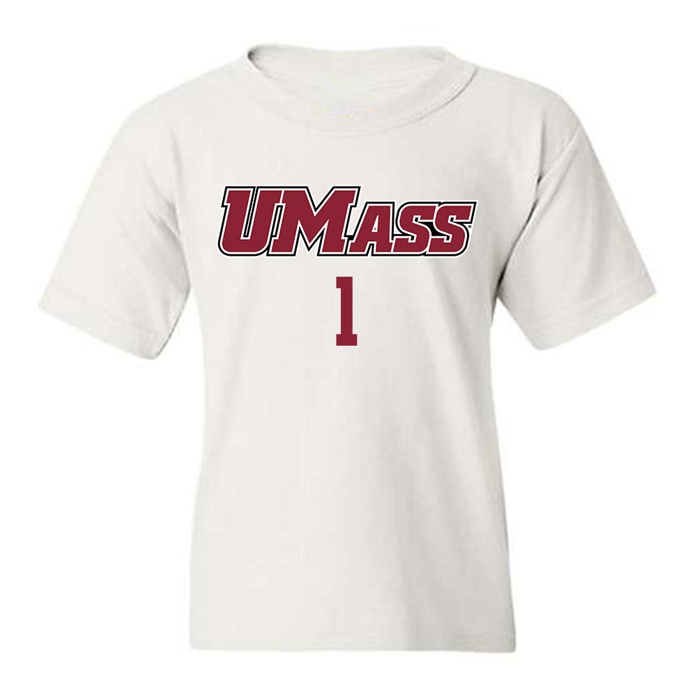 UMass - NCAA Baseball : Dean Gobeil - Sports Shersey Youth T-Shirt-0