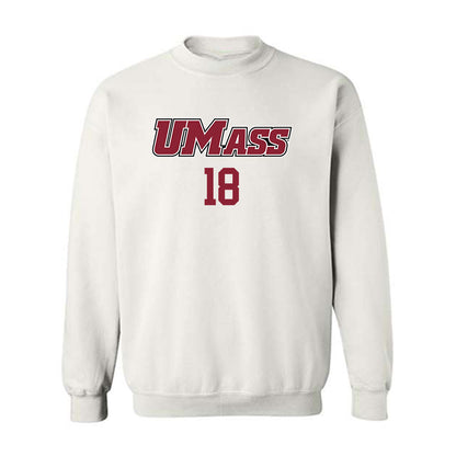 UMass - NCAA Baseball : Michael Goodman - Sports Shersey Crewneck Sweatshirt-0