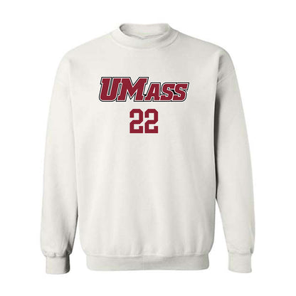 UMass - NCAA Baseball : Jack Levine - Sports Shersey Crewneck Sweatshirt-0