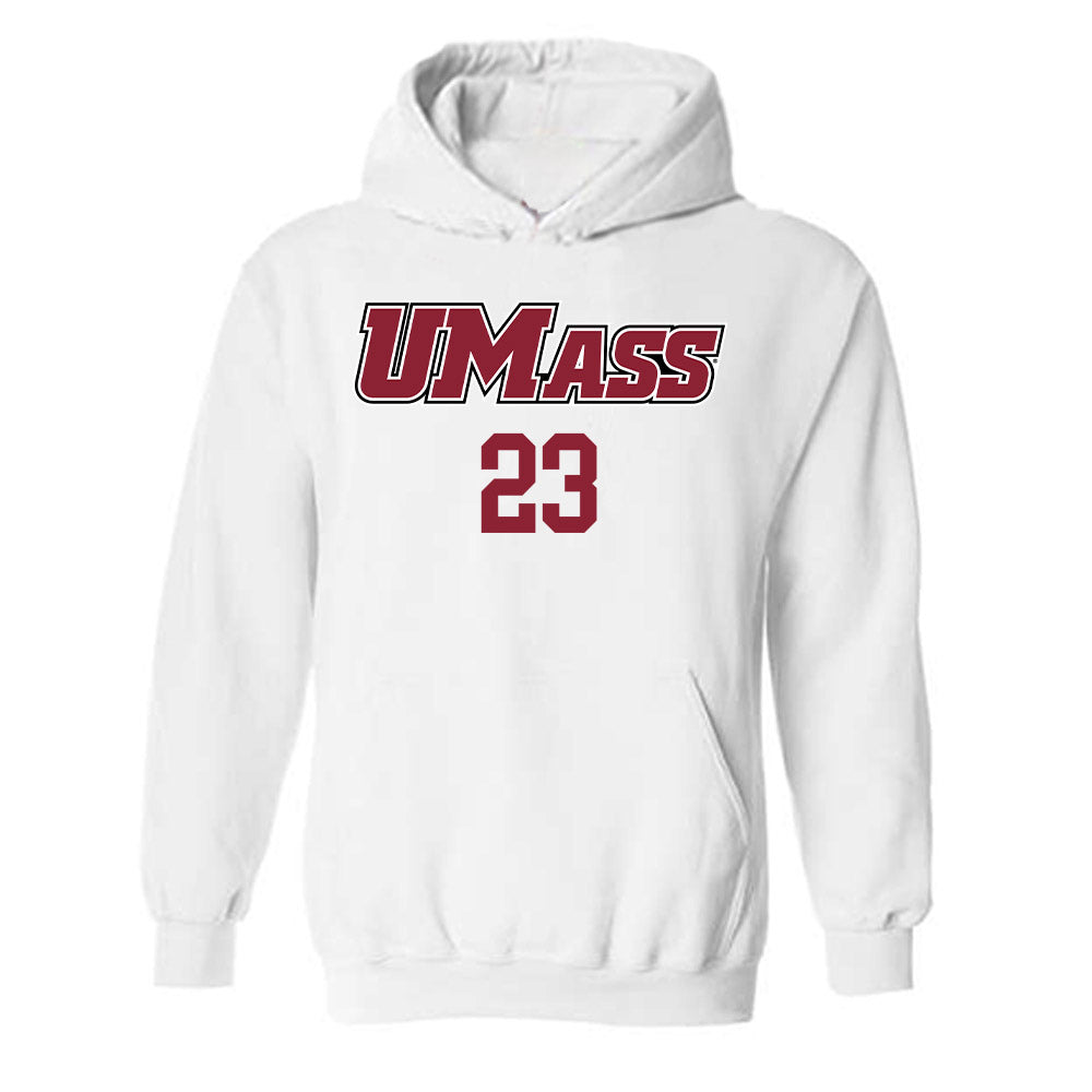 UMass - NCAA Baseball : Gavin Sitarz - Sports Shersey Hooded Sweatshirt-0