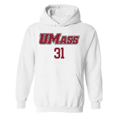 UMass - NCAA Baseball : Jackson Richard - Sports Shersey Hooded Sweatshirt-0